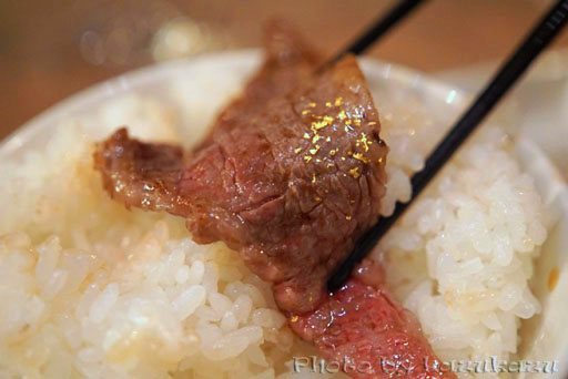 東京六本木に構える金肉(kin-niku)の焼肉ライス