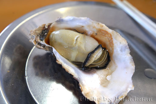 宮城県松島の旬味かきの里の焼き牡蠣